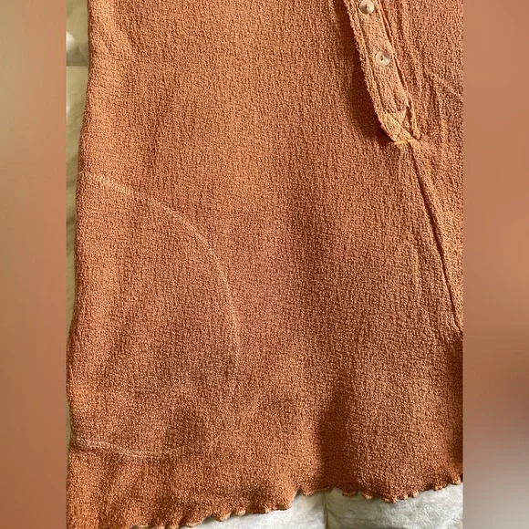 Billabong Fade Away Knit Romper in Burnt Orange - Picture 5 of 16